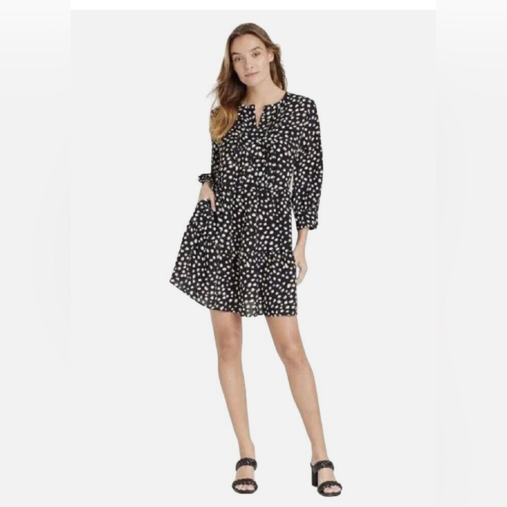 Small polka-dot dress